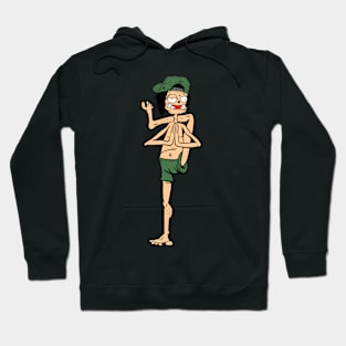 me in yoga poses Hoodie